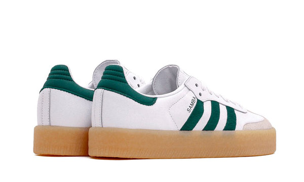 Adidas Samba White Collegiate Green Gum-ID0440-seakers JHypes