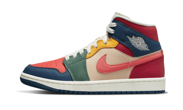 Air Jordan 1 Mid SE Multi-color - DN3738-400-JHypes