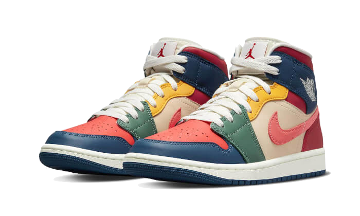 Air Jordan 1 Mid SE Multi-color - DN3738-400 - sneaker-JHypes
