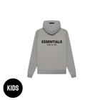 Essentials Dark Oatmeal Hoodie Kids