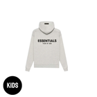 Essentials Light Oatmeal Hoodie Kids