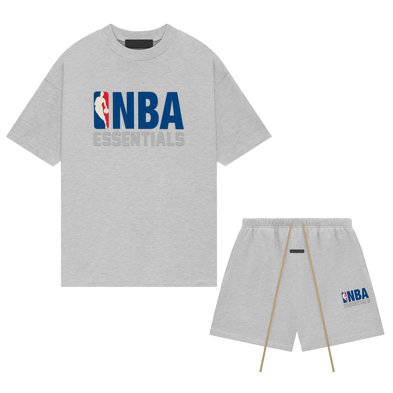 essentials nba grijs shirt en korte broek