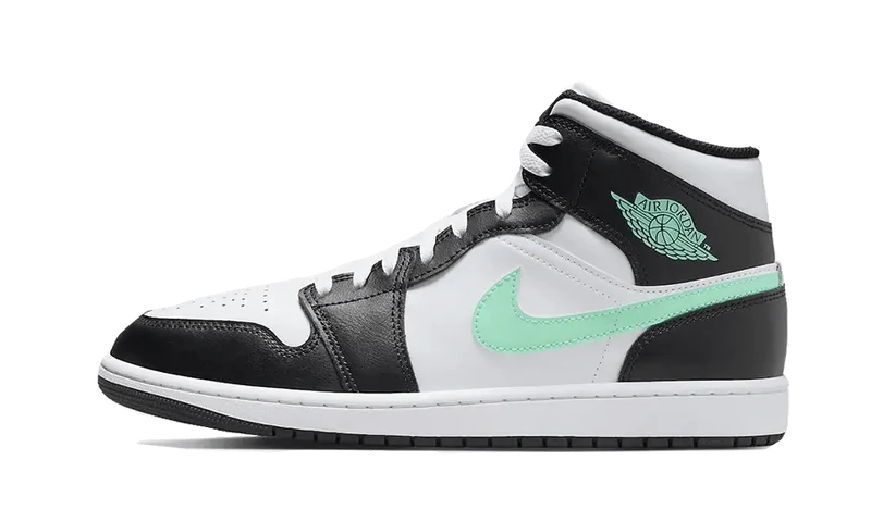 Air Jordan 1 Mid Green Glow  -DQ8426-103-JHypes