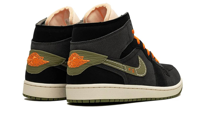 Air Jordan 1 Mid SE Craft Anthracite Light Olive -FD6817-003-sneakers JHypes