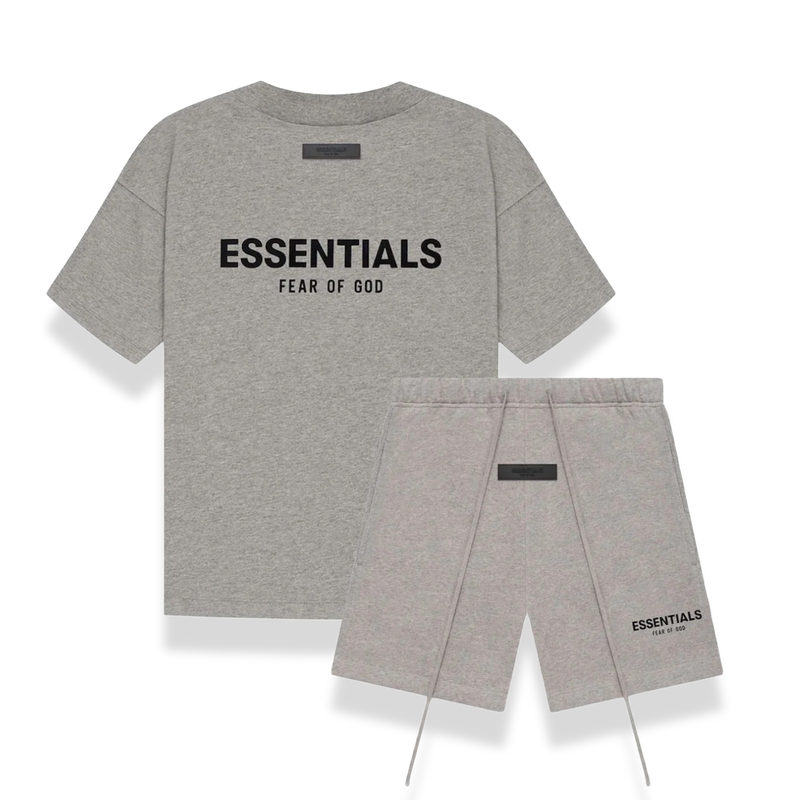 Fear of God Essentials Dark Oatmeal shirt en broek