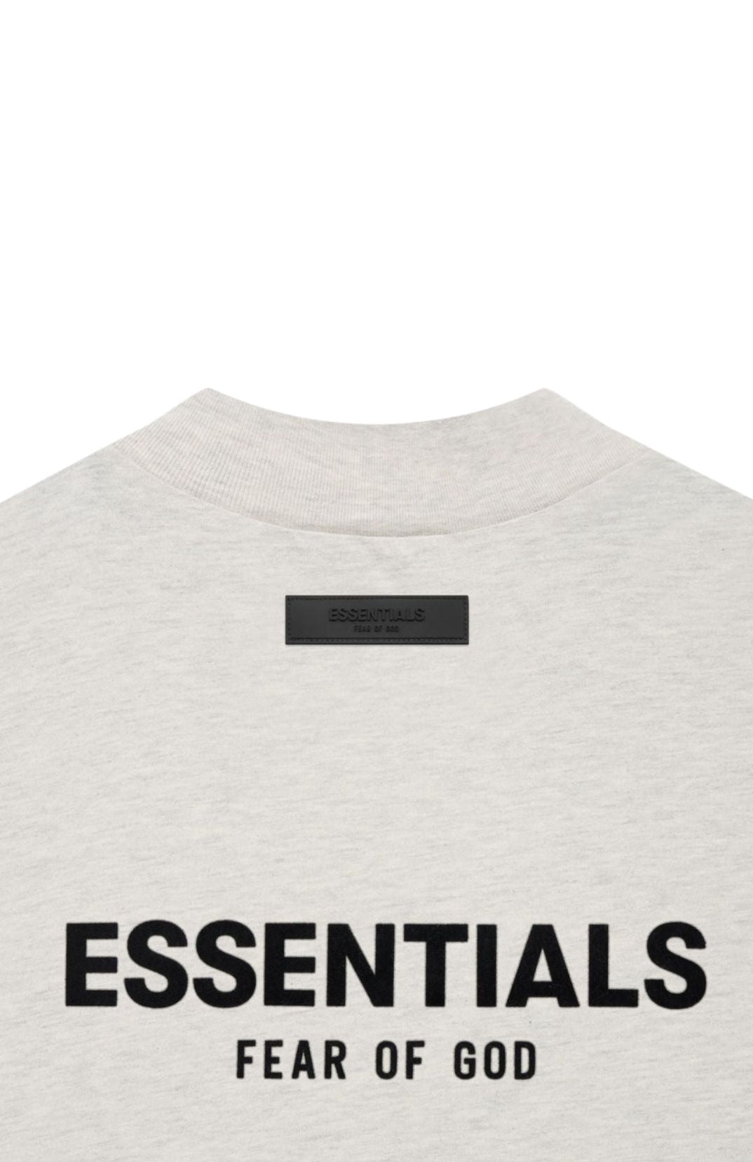 Fear of God Essentials Light Oatmeal grijs shirt kids