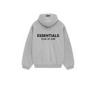 Essentials Fleece Light Heather Gray Hoodie