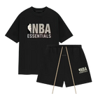 Essentials NBA Black Grey Summer Set