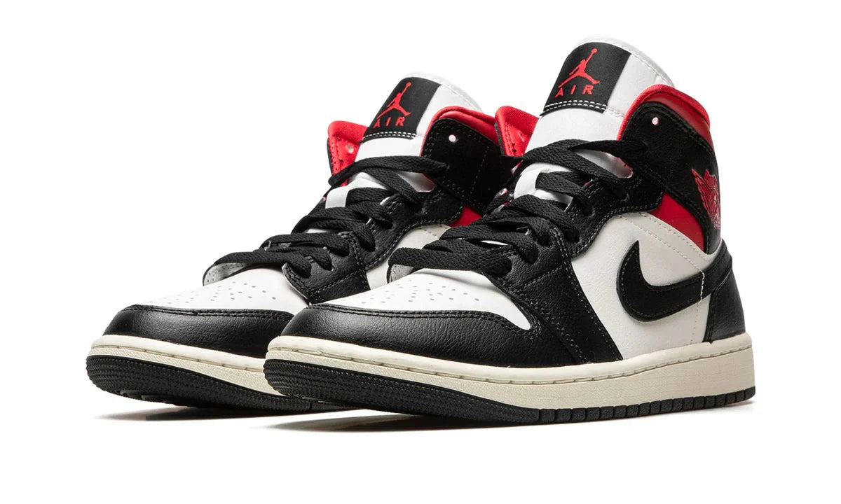 Jordan 1 Mid Black Gym Red-BQ6472-061-sneaker JHypes