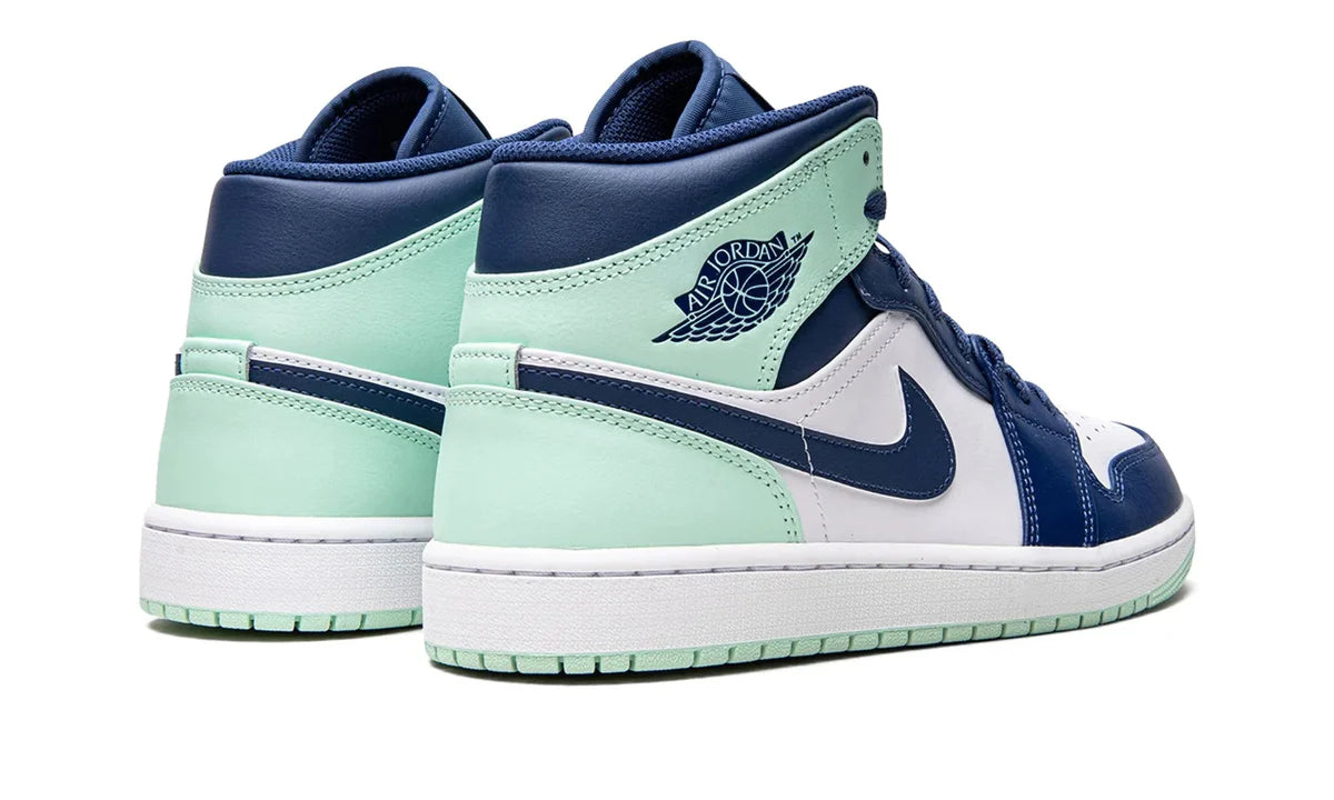 Jordan 1 Mid Blue Mint-554724-413-sneakers JHypes 