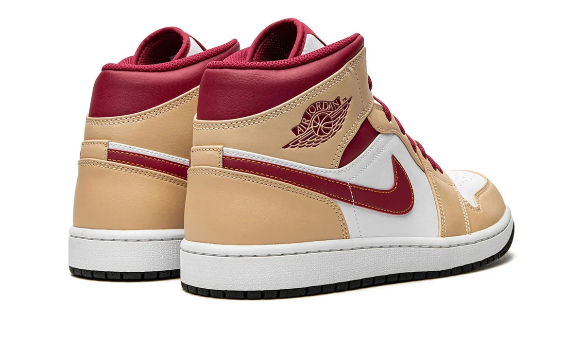Jordan 1 Mid Light Curry-554724-201-sneakers JHypes 