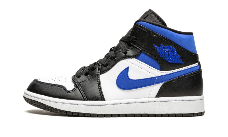  Jordan 1 mid Black Racer Blue-554724-140-JHypes