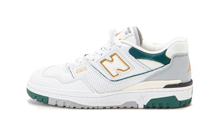 New Balance 550 White Nightwatch Green-BB550PWC-JHypes