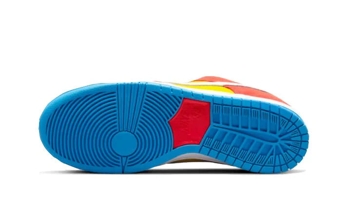 Nike SB Dunk Low Pro Habanero Red (Bart Simpson)-BQ6817-602-sneakers JHypes