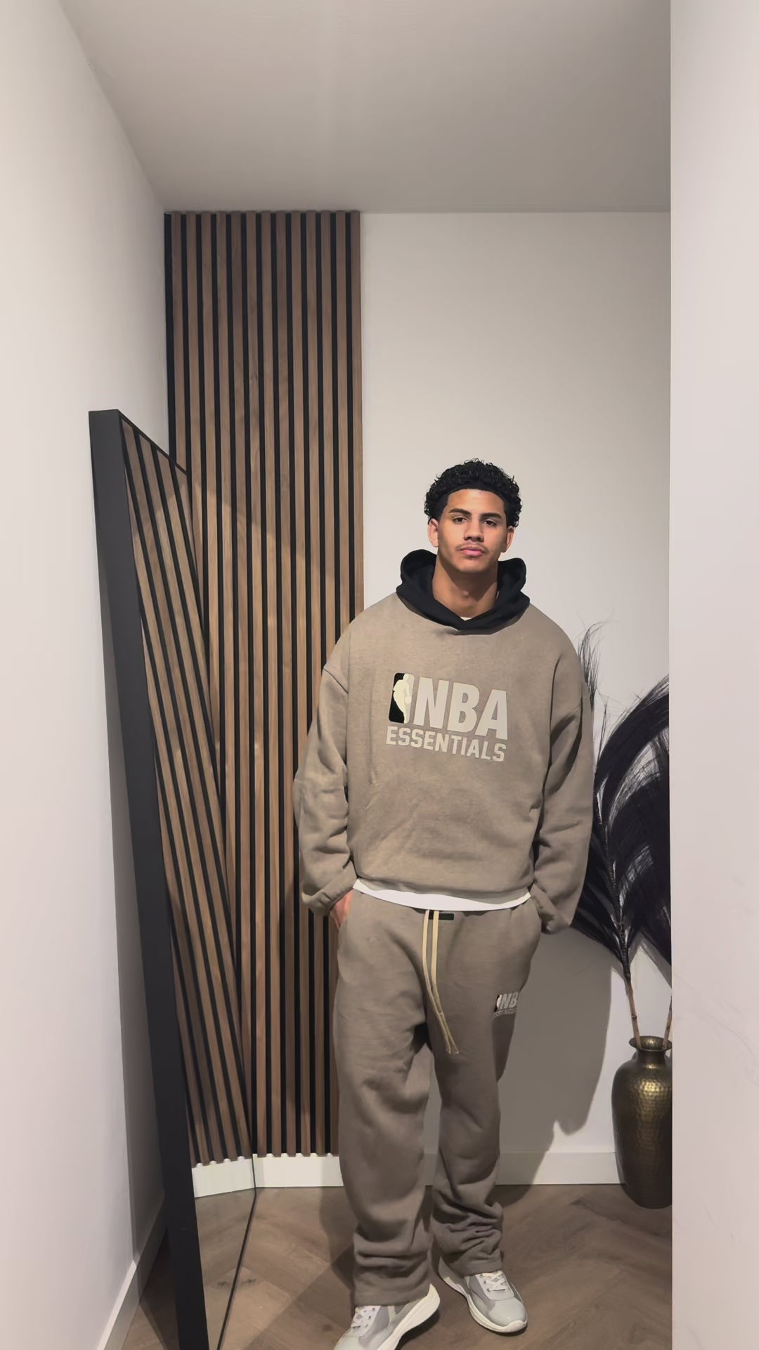 Fear of God Essentials NBA Warm Heather Full set
